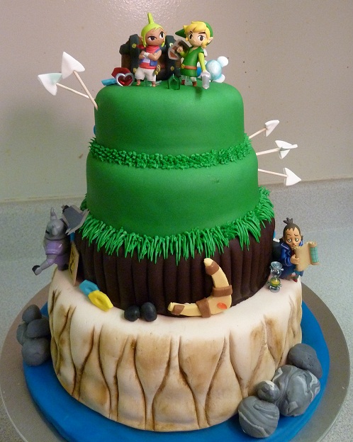Zelda Birthday Cake - CakeCentral.com